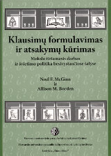 knygos „Klausim%C5%B3%20formulavimas%20ir%20atsakym%C5%B3%20k%C5%ABrimas“ viršelis